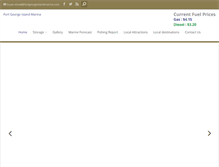 Tablet Screenshot of fortgeorgeislandmarina.com